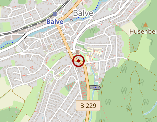 Karte: Cafe Treffpunkt Gesundheitscampus Sauerland