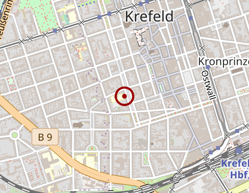 Karte: Diakonie Krefeld und Viersen Soziale Dienste