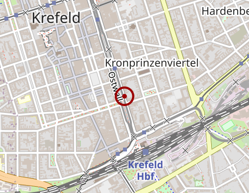 Karte: Osteoporose Selbsthilfegruppe Krefeld e.V.