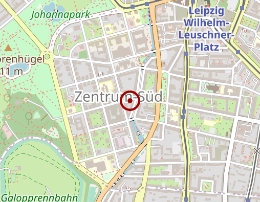 Karte: Kopfzentrum Leipzig .