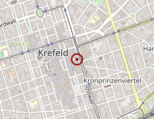 Karte: Schwanen Apotheke am Ostwall