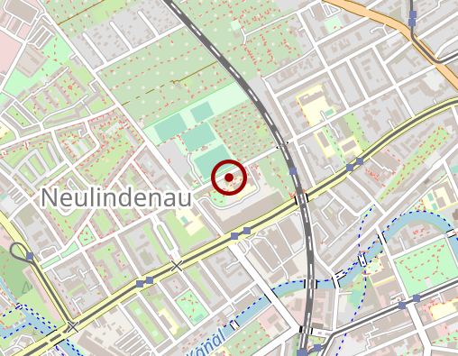 Karte: Sozialstation im Sozialzentrum "An den Gärten"