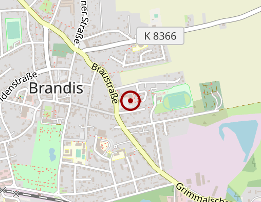 Karte: AWO Pflege und Betreuungs  gGmbH Tagespflege Brandis