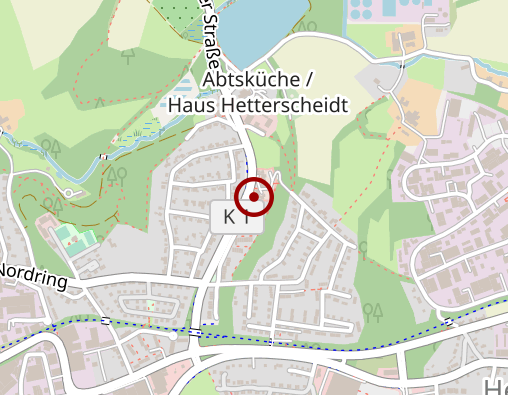 Karte: Lebenshilfe für Menschen m. geist. Behinderung KV Mettmann e.V. Wohnheim