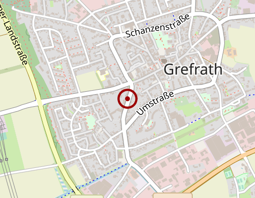 Karte: Diakonie Tagespflege Grefrath