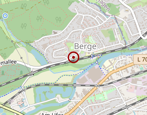 Karte: Keßel Ludger u. Anneliese Arz Facharzt Allgemeinmedizin Naturheilverfahren Chirotherapie