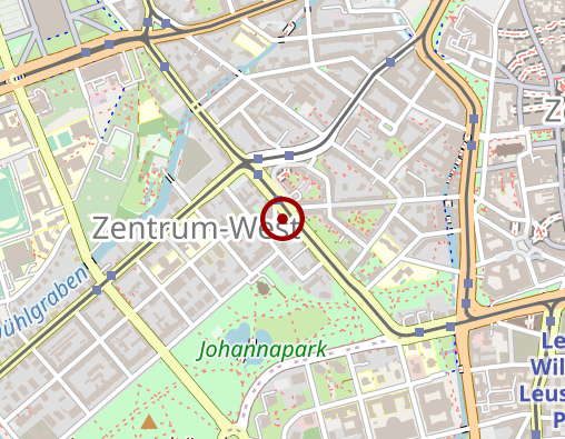 Karte: Linden-Apotheke am Westplatz