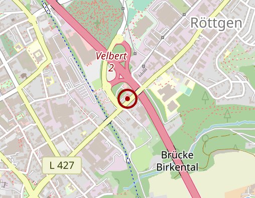 Karte: Tagespflege Velbert