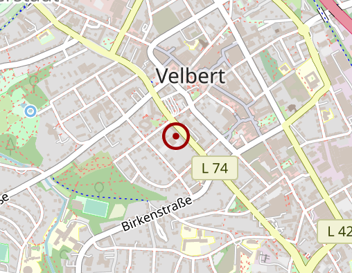 Karte: AOK Rheinland/Hamburg Regionaldirektion Kreis Mettmann