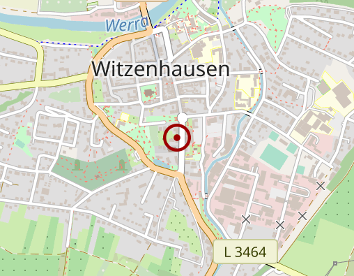 Karte: Vitos Kinder- und jugendpsychiatrische Ambulanz Witzenhausen