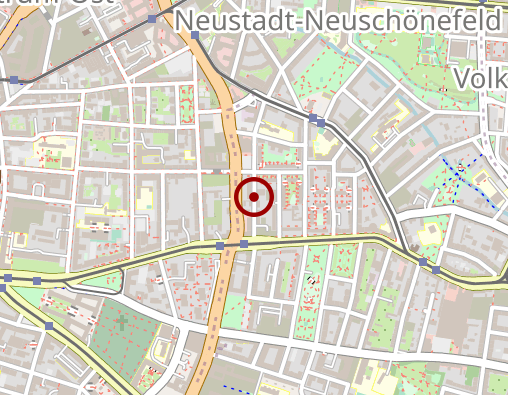 Karte: Johanniter-Unfall-Hilfe e. V. Pflegedienst Leipzig-Ost