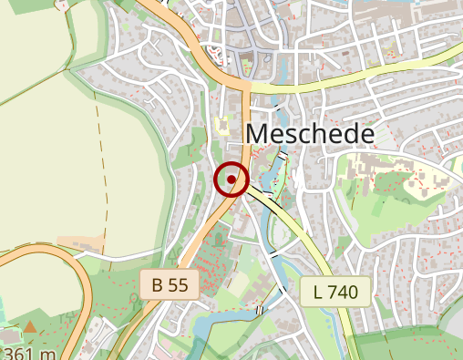 Karte: Therapiezentrum am Hennepark