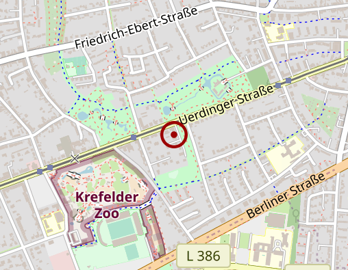 Karte: Therapiezentrum am Zoo, Marion Ruhe