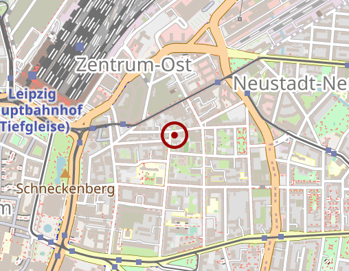 Karte: Diakonisches Werk Innere Mission Leipzig e. V. Pflegeheim Marienheim