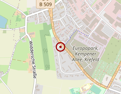 Karte: Apotheke im Kempener Feld