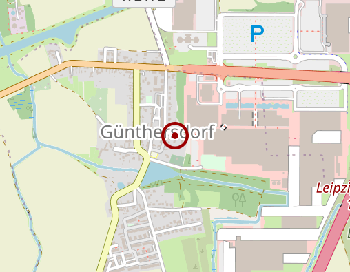 Karte: Schulbusse Sonnenschein OHG