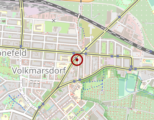 Karte: HUMANA Soziale Dienste GmbH - Häusliche Kranken- und Altenpflege