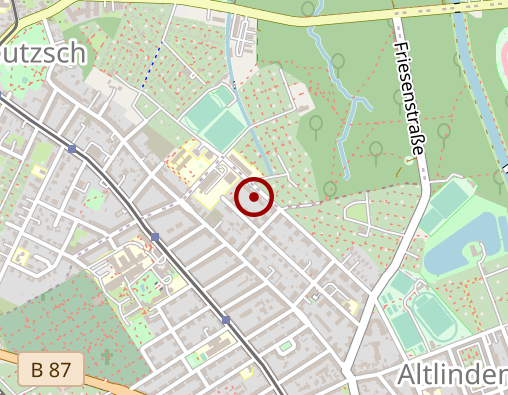 Karte: AWO Sozialstation Lindenau