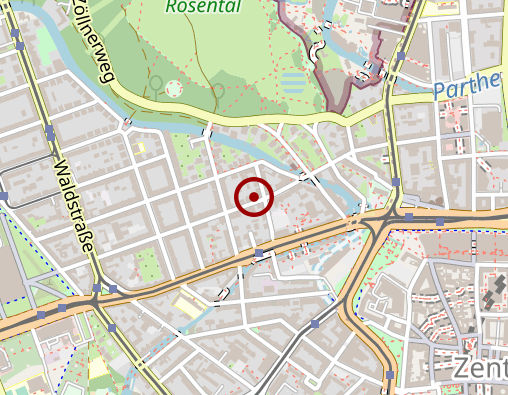 Karte: ABE Zuhause GmbH - Seniorenbetreuung