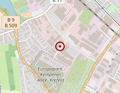 Karte: reha team West GmbH & Co KG: reha team West GmbH & Co KG