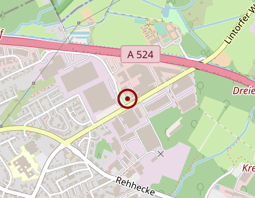 Karte: SANIMED Medical Homecare Mobilität u. Medizintechnik Sanitätshandel