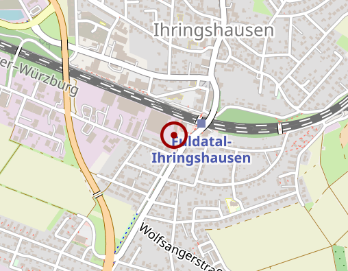 Karte: Mietwagenzentrale