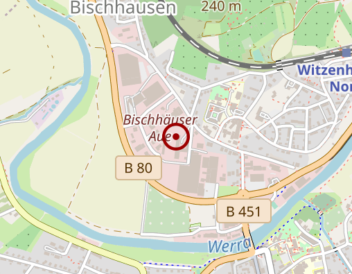 Karte: IBW Integrierte Betriebsstätte Witzenhausen