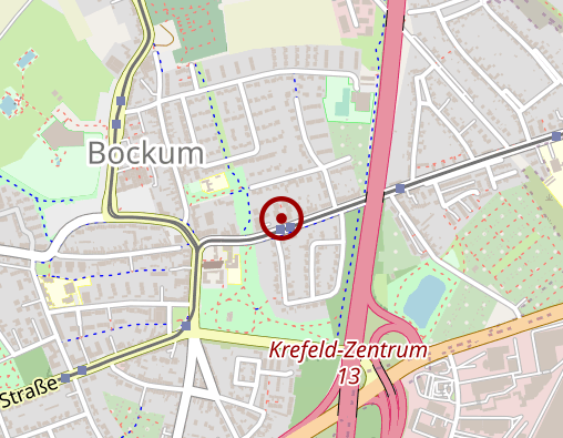 Karte: Evangelische Altenhilfe Krefeld gGmbH