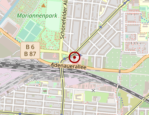 Karte: Bestattung Hoensch GmbH