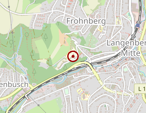 Karte: Psychiatrische Fachklinik Langenberg