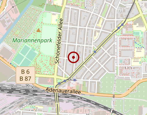 Karte: Ambulanter Pflegedienst "Seniorenglück"