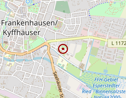 Karte: Ökumenisches Hainich Klinikum - Tagesklinik Bad Frankenhausen