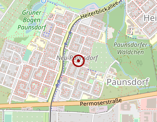 Karte: Schlüsseldienst Leipzig Paunsdorf