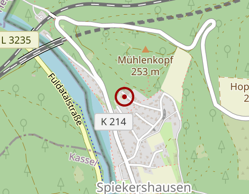 Karte: Landhaus Fuldablick Reinhard Mander Seniorenheim