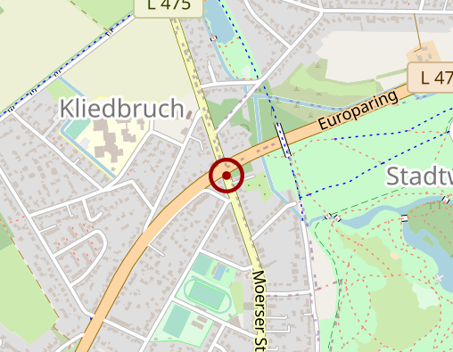 Karte: Comunita Seniorenhaus Crefeld Demenz- und Palliativpflege