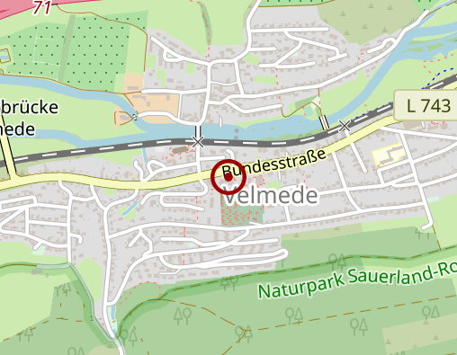 Karte: Christophorus - Haus Bestwig