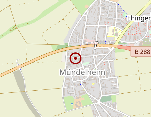 Karte: Blank Alexandra Bestatterin