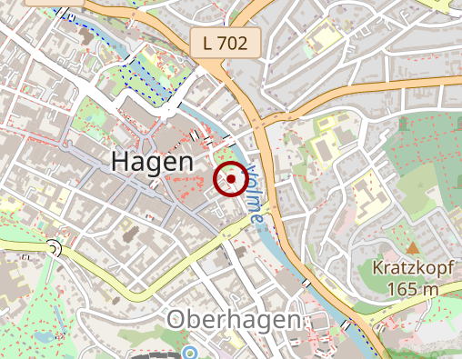 Karte: Der Kinderschutzbund Ortsverband Hagen e.V.