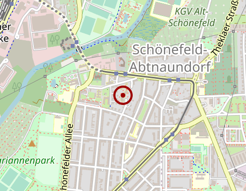 Karte: Johanniterhaus "Am Mariannenpark"