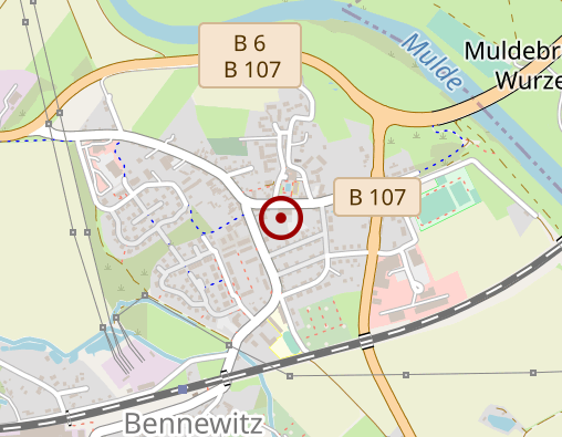 Karte: DRK Sozialstation Bennewitz