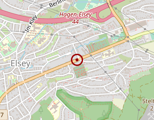 Karte: Katholisches Krankenhaus Hagen gem. GmbH -Katholisches Krankenhaus Elsey-