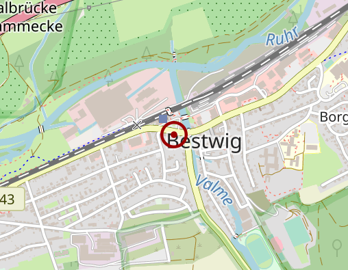 Karte: Sozialstation Bestwig