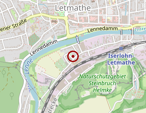 Karte: maxQ im BerufsfortbildungswerkSchule für Physiotherapie