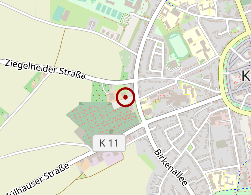 Karte: Bestattungen Wolters