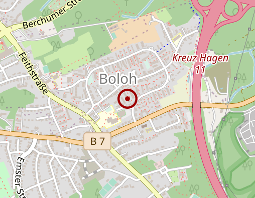 Karte: Berges Fred Taxibetrieb