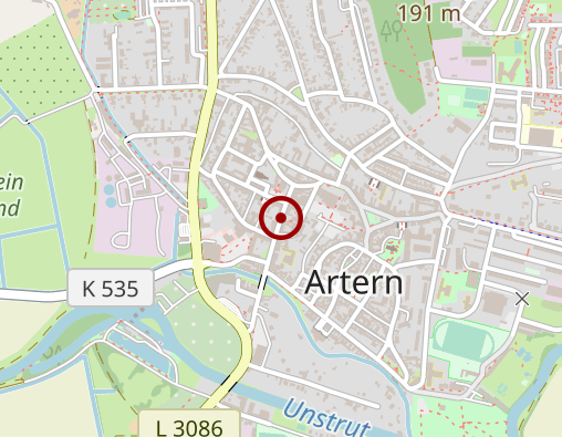 Karte: Ambulanter Pflegedienst 360° Pflege Artern