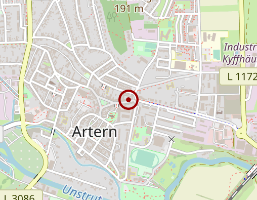 Karte: VOLKSSOLIDARITÄT Saale-Kyffhäuser e.V.