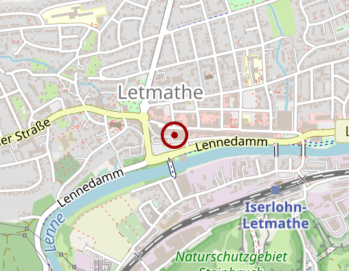 Karte: Tagespflege des Seniorenzentrums Letmathe