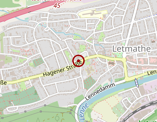 Karte: Martina Waigand Bestattungen e.K.