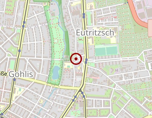 Karte: Senioren-Wohnpark-Leipzig  "Eutritzscher Markt"